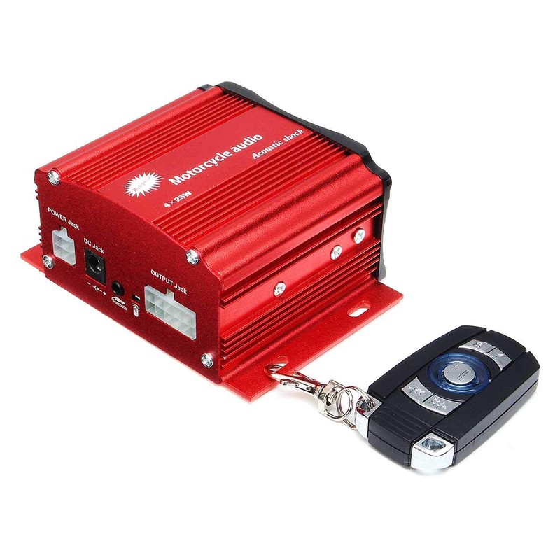 XYC UTV,ATV, Anti-Theft Bluetooth Motor Remote 3.34" Motorcycle Bluetooth Wireless