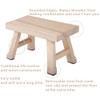 Wooden Step Stool fo Kids Handcrafted Solid Wood Stool with
