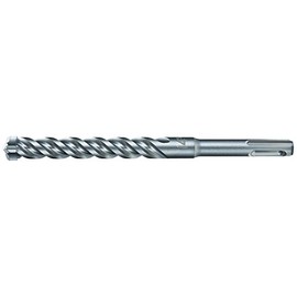 Makita A-55099 3D Plus Carbide Drill (SDS Plus Shank), Diameter 0.4 inches (10.5 mm), Total Length 12.4 inches (315 mm), Metal Work
