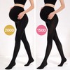 Premium High-Elastic Footed Maternity Pantyhose for Winter & Fall Tights 150 Denier