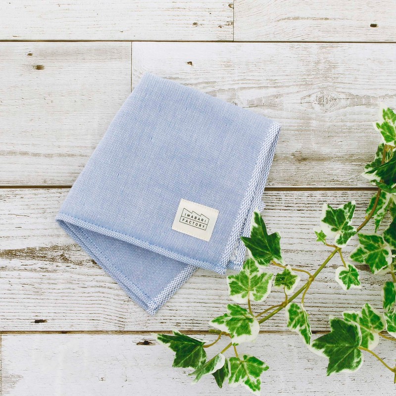 Imabari Factory Imabari Towel Handkerchief, 7days Handkerchief, Approx. 9.8 x
