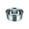 sugiko Stainless 湯桶 220 X H93 2.7l Rubber Backing mau22g