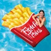 Intex French Fries Giant Inflatable Mattress Lilo 175cm x 132cm.