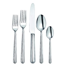 Vista Alegre Broggi Metropolitan 5 Piece Stainless Place Setting, silver