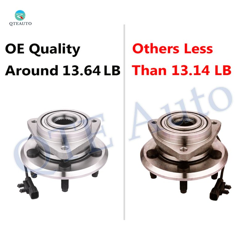 PM Auto Pair of 2 Front Wheel Hub Bearing Assembly
