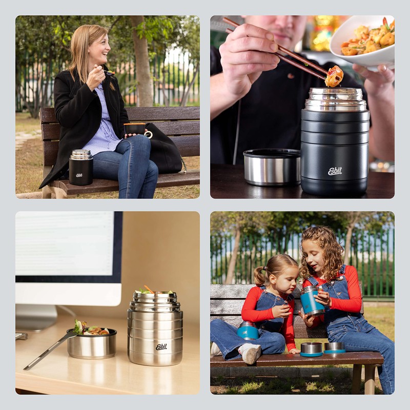Esbit Majoris Thermal Food Container 800 ml in Apple Green
