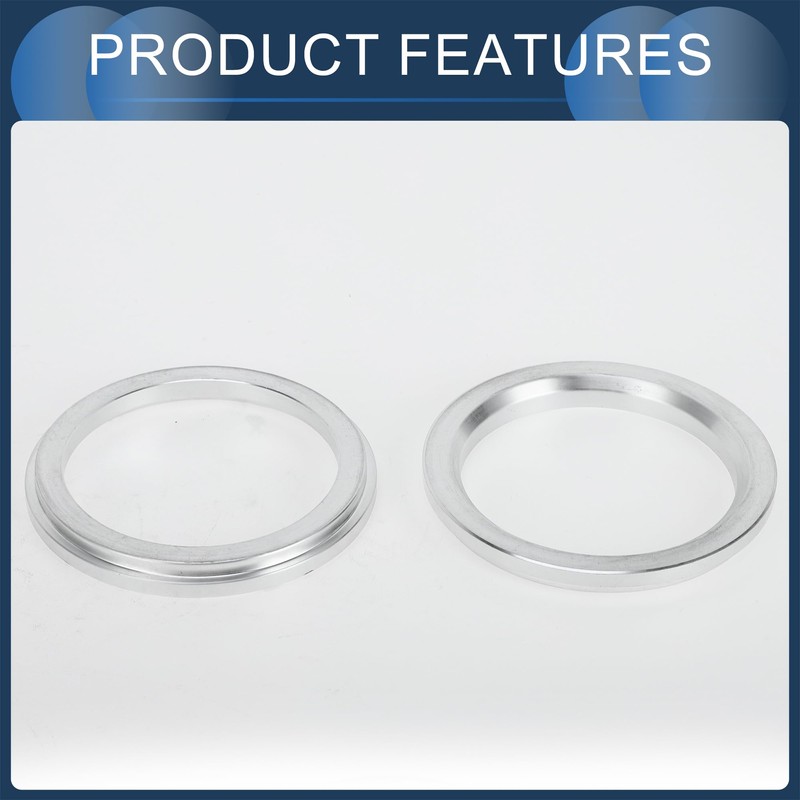INFINAUTO Hub Centric Rings, 64.1mm ID to 82mm OD Vehicle