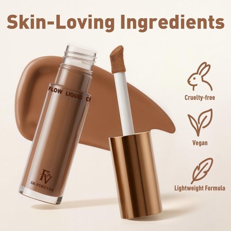 FV Liquid Contour & Bronzer Stick, Natural Finish, Blendable Hydrating