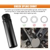 Small 6 Spline Tuner Lug Nut Key, Car Wheel Lock