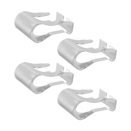 Bojueshaw 4pcs Wiper Linkage Repair Clips,Stainless Steel Windshield Wiper Fix Kit for Car Wipers Motor Linkage Rods Arms Popping Off Fixing