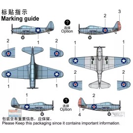 Trumpeter TRP06403 1:350 Trumpeter TBD-1 Devastator (4 pcs) [Pre-Painted]