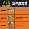 Gorilla Waterproof Patch & Seal Liquid Rubber Sealant; Crystal Clear;