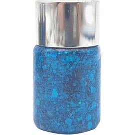Gel metálico con purpurina con cepillo incluido para decoración de arte corporal y joyas, decoración de fiesta, maquillaje con purpurina