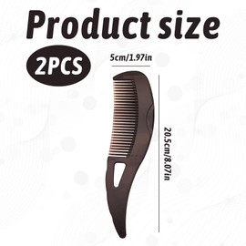 Dandruff Comb, 2 Pcs Scalp Comb for Dandruff, Pressable Scalp Sweep Comb for Removes Dandruff and Dirt, Scalp Cleaning Comb for Women Men Clean Hair and Protec Scalp,Scalp Detox Comb for Better Hair