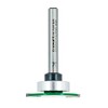 Trend CraftPro Weatherseal Groover Router Cutter Bit, 1/4 Inch Shank,