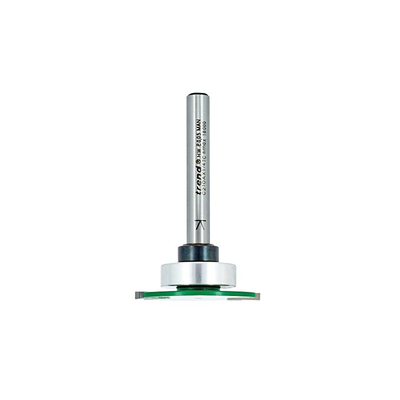 Trend CraftPro Weatherseal Groover Router Cutter Bit, 1/4 Inch Shank,
