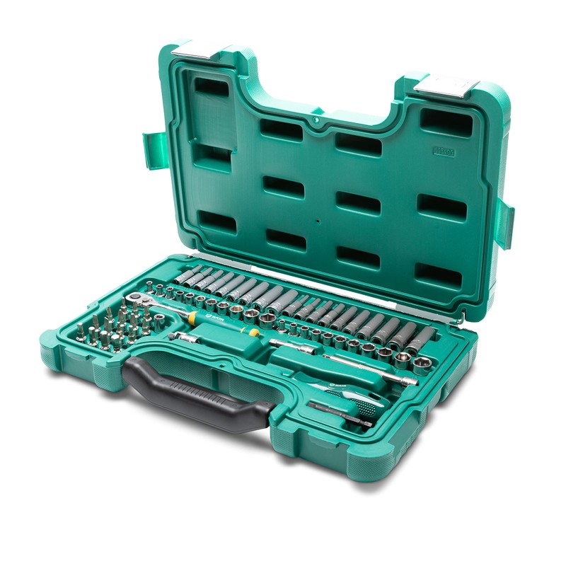 SATA 63 Piece Mechanics Tool Set | SAE & Metric