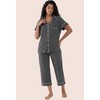 Joyaria Women Button Up Pajamas Ultra Soft Lightweight Pjs Set