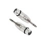 Voluty Tek XLR to 1/4 Adapter 6.35mm 1/4" Male to