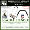 MANPLOW PRO Snow Pushers (PRO with Power U Handle Upgrade,