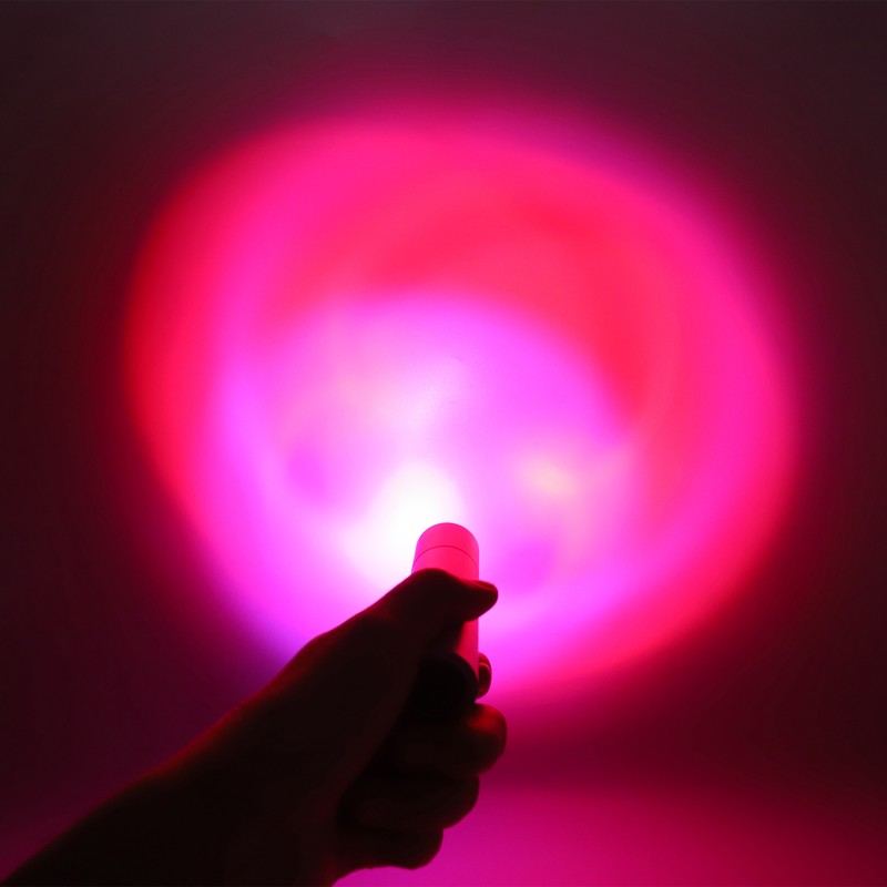 Red Blue LED Therapy Torch Reduce Pain Portable 475nm 620nm