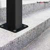 KOTARBAU® Post Support 60 x 40 mm Dowel Plate with