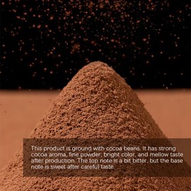 SIJIYUNLI-Cocoa Powder 100g/3.52oz Easy to make delicious ingredients suitable for baking, latte, smoothies