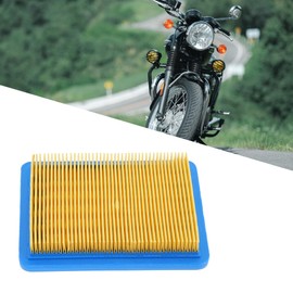 BULLSPANN Motorcycle Engine Air Filter, Motorcycle Air Filter, Motorcycle Parts Air Purifier Element for HONDA ZOMA AF58, Blue Yellow