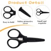 3Pcs Small Craft Scissors Sharpest Precise Stainless Steel Cutting Scissor