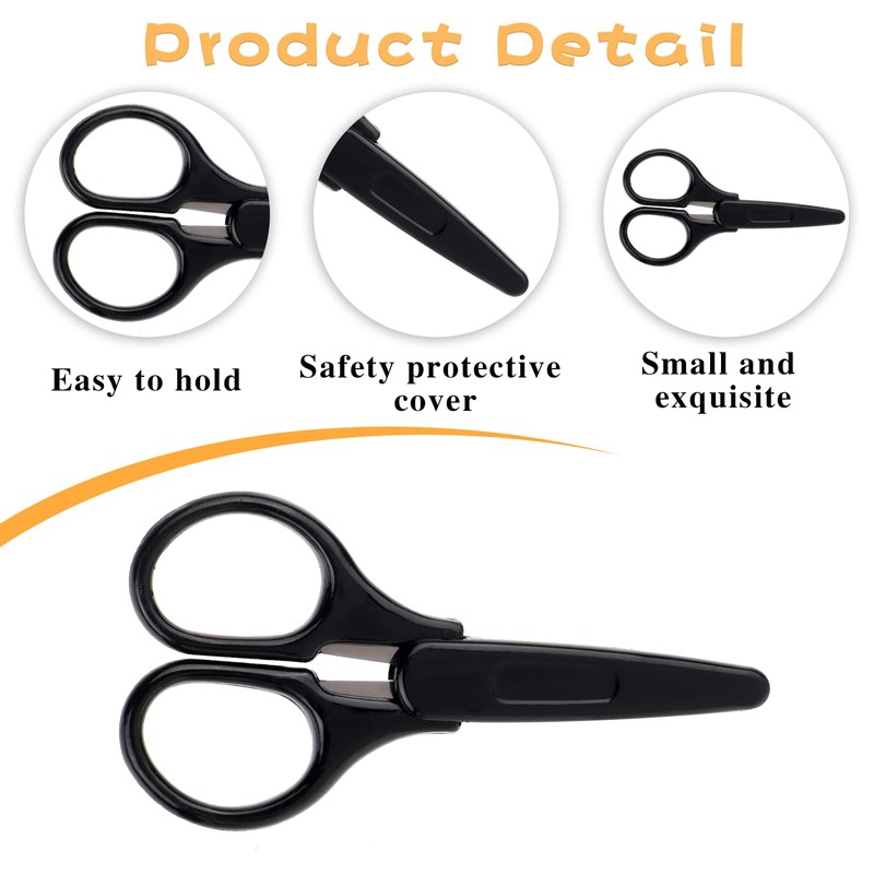 3Pcs Small Craft Scissors Sharpest Precise Stainless Steel Cutting Scissor