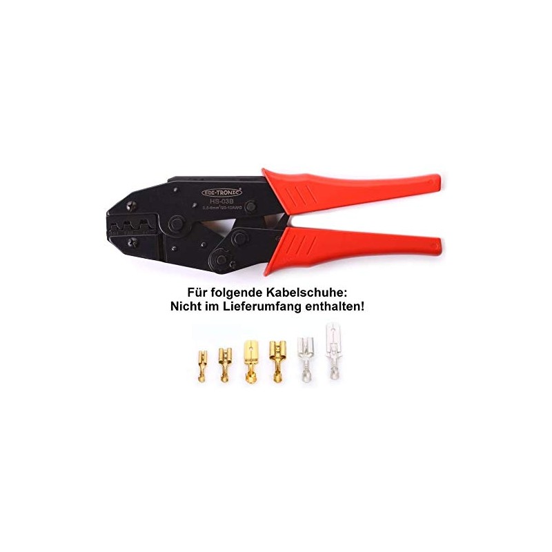 Crimping Pliers for Open Non-Insulated/Uninsulated Cable Lugs HS03B