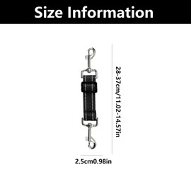 2 Pcs Black Dog Collar Clips, Durable Adjustable Dog Collar Connector, Essential Safety Accessory For Pets, Universal Compatibility Reliable