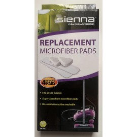 SIENNA Steam Mop Replacement PADS - 4 Pack