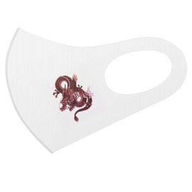 Design Mask 017898 Polyester Washable Cloth Mask Unisex One Point Dragon Dragon Dragon Chinese Red