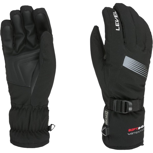 Level Hero - Ski und Snowboard Handschuhe Herren, mit Verstellbarem