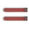 Mitsubishi Pencil uni For Field Construction 0.08 inch (2.0 mm) Sharp Lead Uni2.0-310 Red 6 Pieces U203101P.15 (2 Case (12 Pieces))