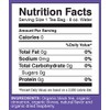 Davidson's Organics, Spiced Raspberry, 25-count Tea Bags, Pack of 6