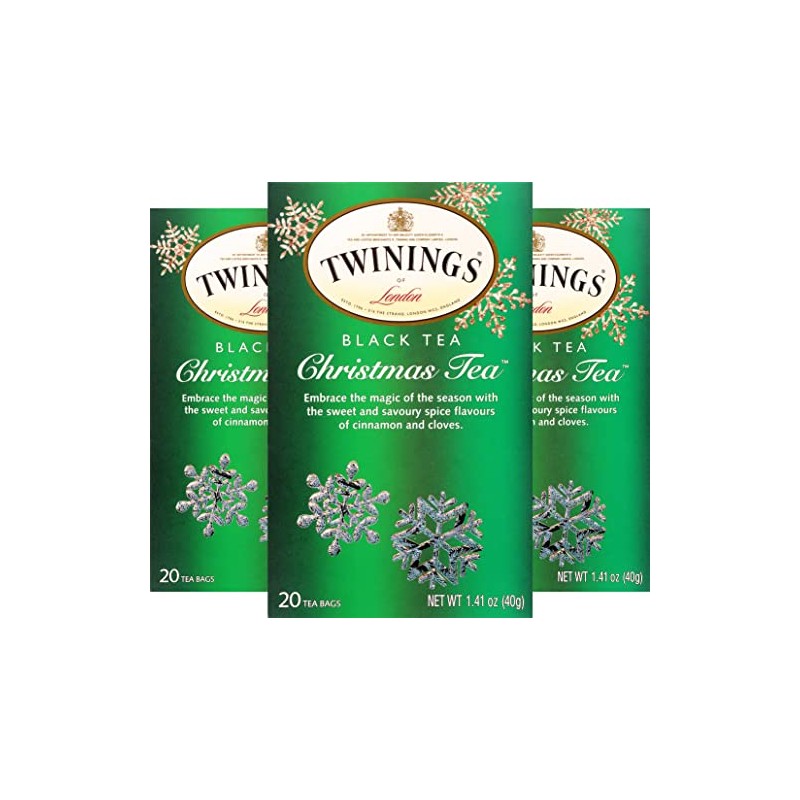 Twinings Christmas Tea 3 x 20 Teabags