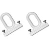 Megashopitalia Pair of Spare Parts Eyelets for Awning with Fall