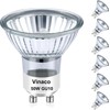 Vinaco GU10 Halogen 50 W Halogen Bulbs, Pack of 6
