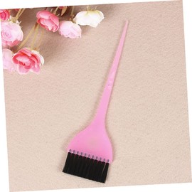 FOMIYES Hair Dyeing Brush Bowl Hair Dye Applicator Brush for Coloring Styling Tools Salon Accessories Random Color