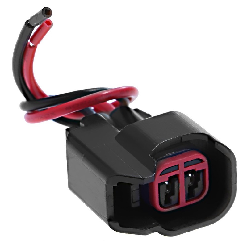 Saihisday Fuel Injector Pigtail Connector Plug Wire EV6 Compatible with