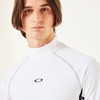 Oakley Men's Standard Performance Long Sleeve Rashguard, White