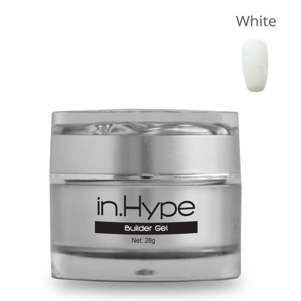IN.HYPE Sculpting Builder Gel for Nail Extension/ Strengthening (Extra White)