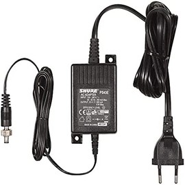 Shure PS43E 15V DC Inline EU Power Supply with 2 Integrated Mounting Tabs for Easy Installation
