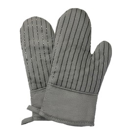 [LANGYU] Heat Resistant Mitts, Oven Mitts, Heat Insulation Oven Mitts, Pot Holder, Set of 2, Heat Resistant Gloves, Heat Resistant to 1666°F (480°C), Both Right and Right, Burn-Prevention, Anti-Slip,