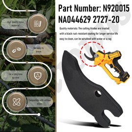 1PCS N920015 NA044629 Pruning Saw Blade Kit Compatible with D-ewalt DCPR320B DCPR320D1 DCPR320B-B3 Pruning Saw