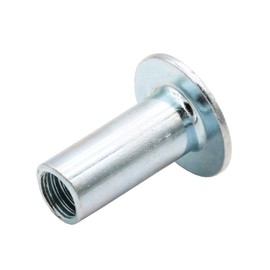 PARCO Sleeve Nuts M8 x 23 mm Hexagon Socket Screw Nut M8 Galvanised Steel Pack of 50