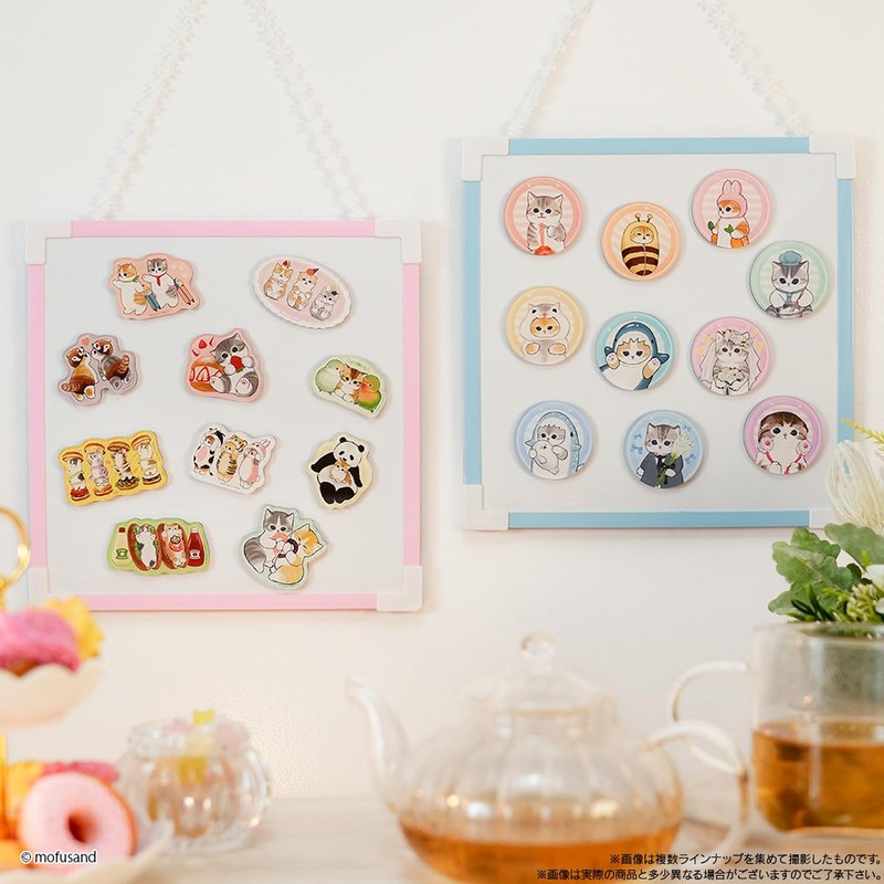 mofusand Chara Magnets, 14 Pack Box (Shoku)
