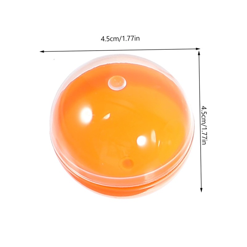 UPKOCH 50pcs Egg Machine Egg Shell Plastic Wrapping Ball Plastic